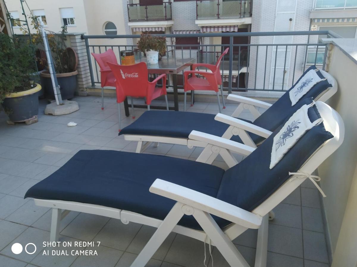 Habitacion Familiar En Un Atico Con Gran Terraza Y,Cocina ,En La Playa Burriana Εξωτερικό φωτογραφία